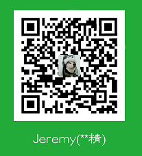 Jeremy Kinge WeChat Pay